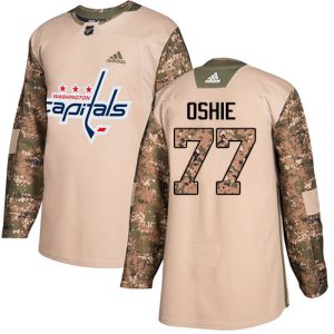 NHL Washington Capitals Trikot #77 T.J. Oshie Authentic Camo Veterans Day Practice